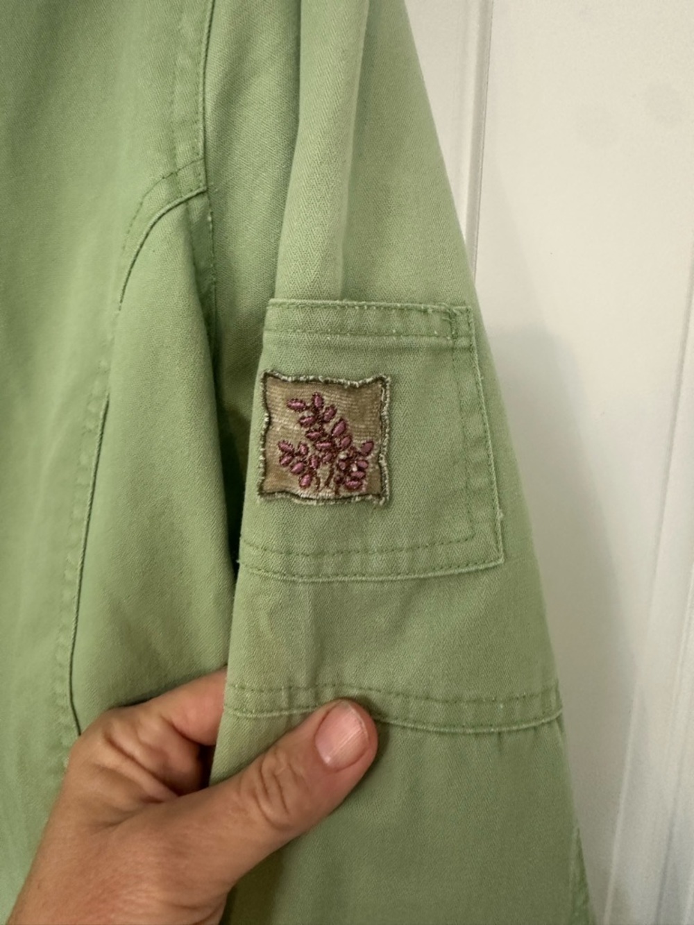 Pacific Trails  Women's Sage Green Utility Jacket - Picture 4 of 7